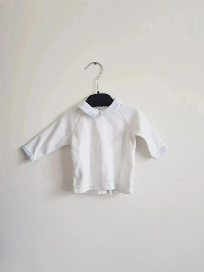 Pull en velours taille 1 mois