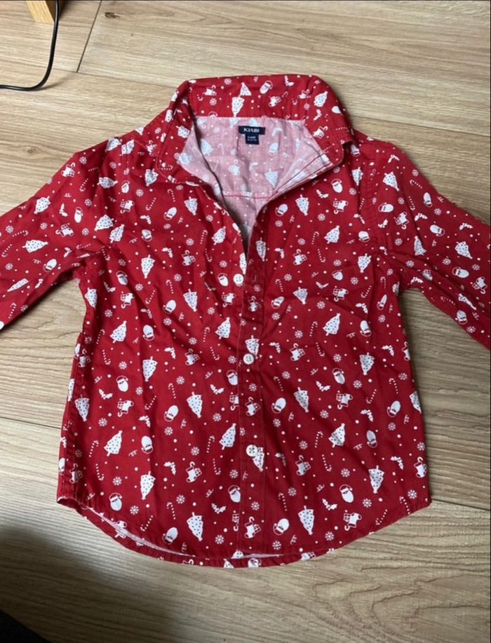 Chemise Noël 4 ans - photo numéro 2