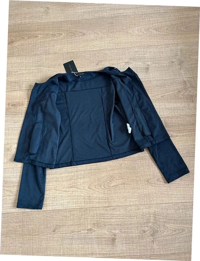 Veste bleue marine neuve en suédine LolaLiza taille 36 (valeur 50€) - photo numéro 12