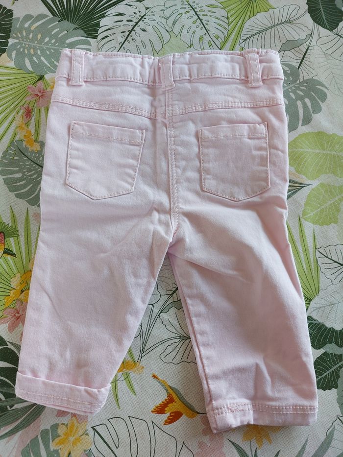 Pantalon rose 3 mois - photo numéro 3