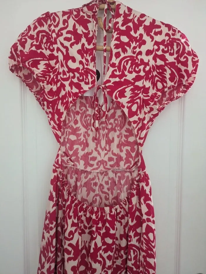 Robe Navy Vera Fushia Taille L - photo numéro 6