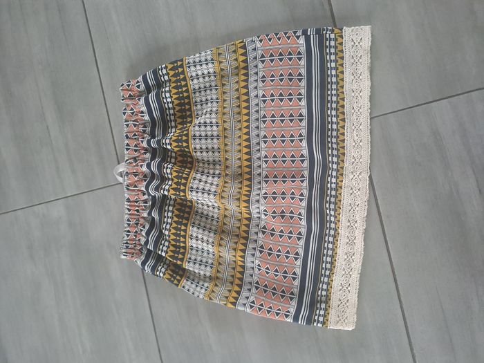 Jupe courte Multicolore Neuve Agathe Velmont Taille 38 - photo numéro 9