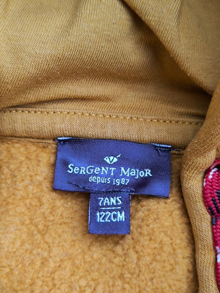 Pull à capuche garçon Sergent Major 7 ans - photo numéro 9