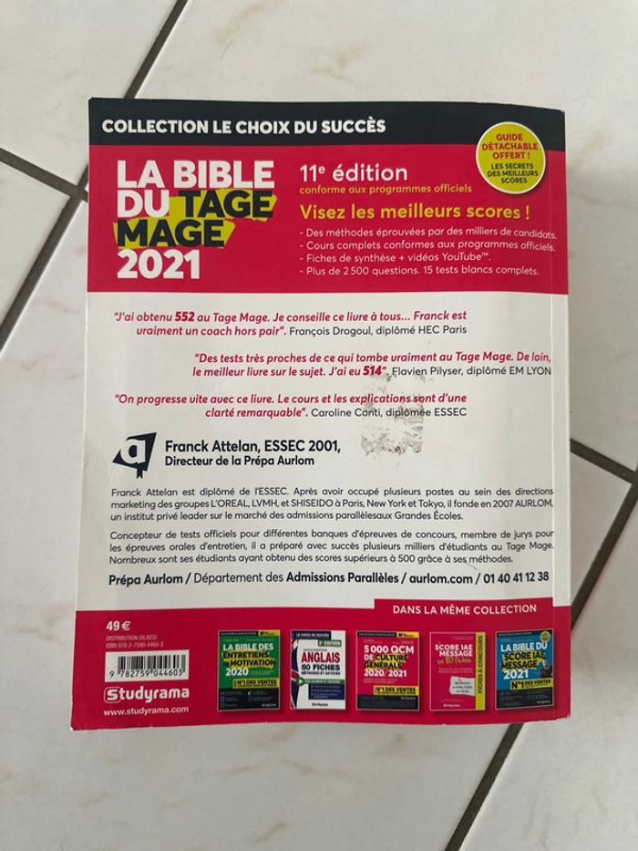 La bible du Tage Mage 2021 - photo numéro 2