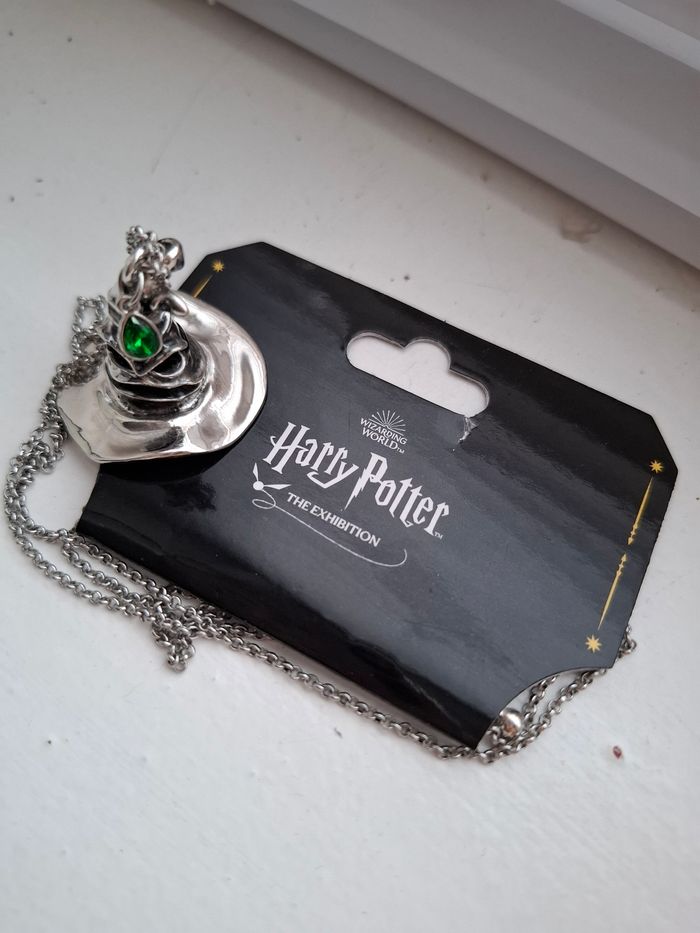 Collier Harry Potter Choipeau Serpentard - photo numéro 2