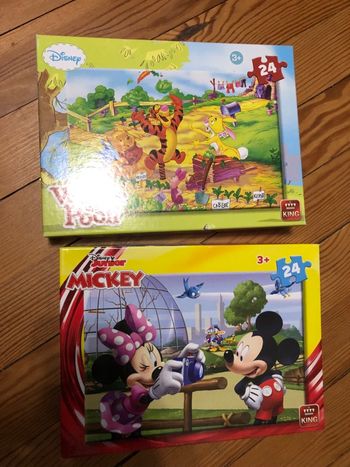 Lot 2 puzzles 3 ans