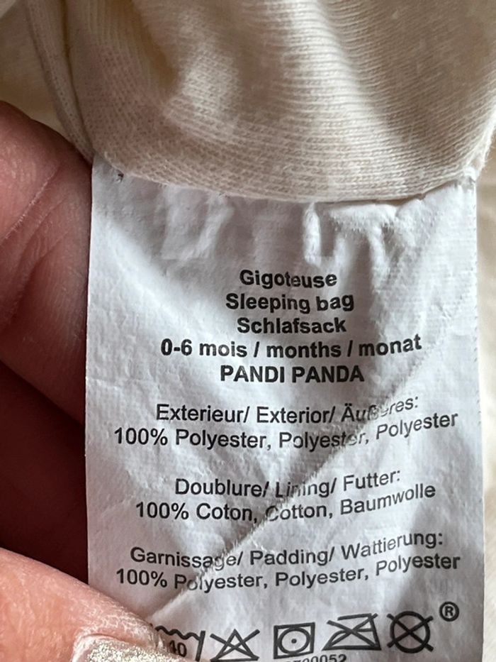 destockage - Turbulette, gigoteuse, nid d’ange, 0-6 mois, tout doux - photo numéro 7
