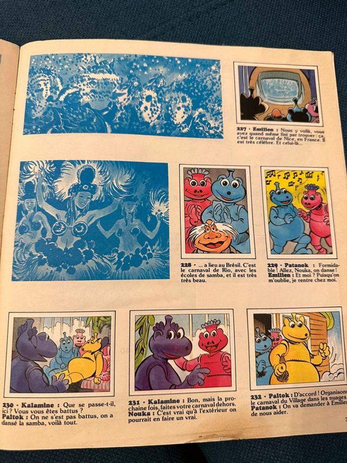 Album Panini complet Le Village dans les Nuages TF1 stickers autocollants vintage Christophe Izard - photo numéro 13