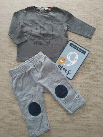 Ensemble 9 mois / 71 cm