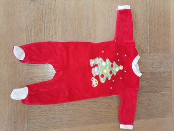 Pyjama noël sapin et body père noël