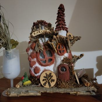 Lampe appoint fait main 