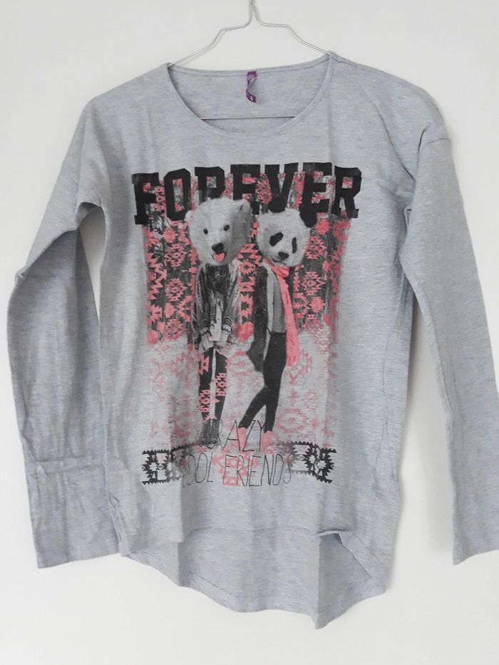 T-shirt manches longues 12 ans Gémo