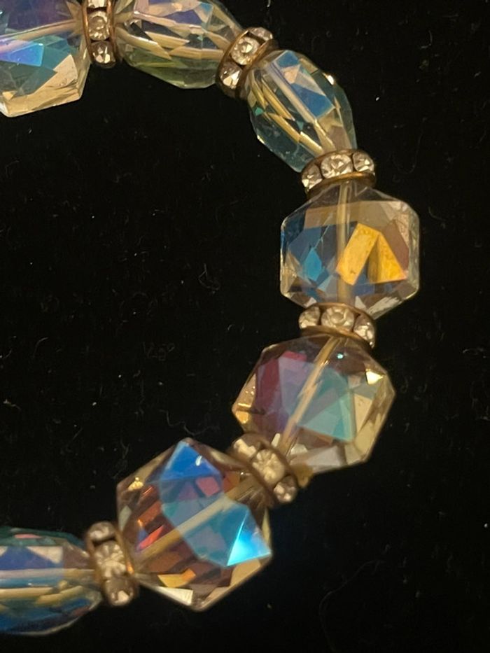 bracelet cristaux avec reflets - photo numéro 2