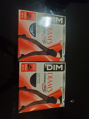 2  lot  Collant dim taille 2