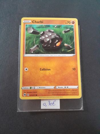 Carte Pokémon Charbi 31/073