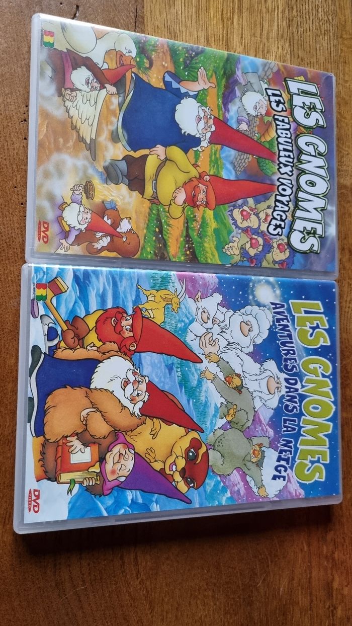 DVD les gnomes aventure dans la neige et les fabuleux voyages