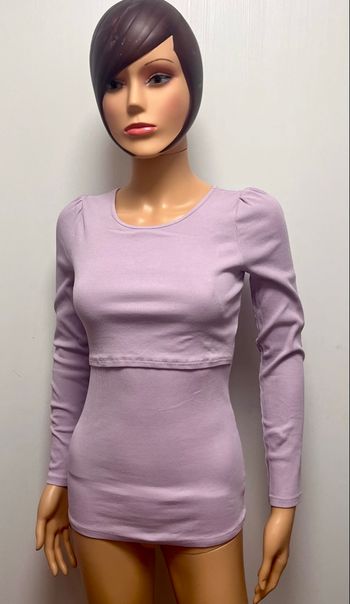 Haut superposé mauve H&M
