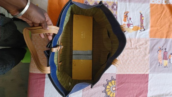 Sac fourre tout en cuir - photo numéro 7