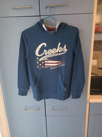 Sweat-shirt à capuche Creeks/ Taille 14ans