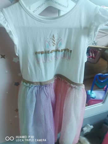 Robe licorne 5 ans