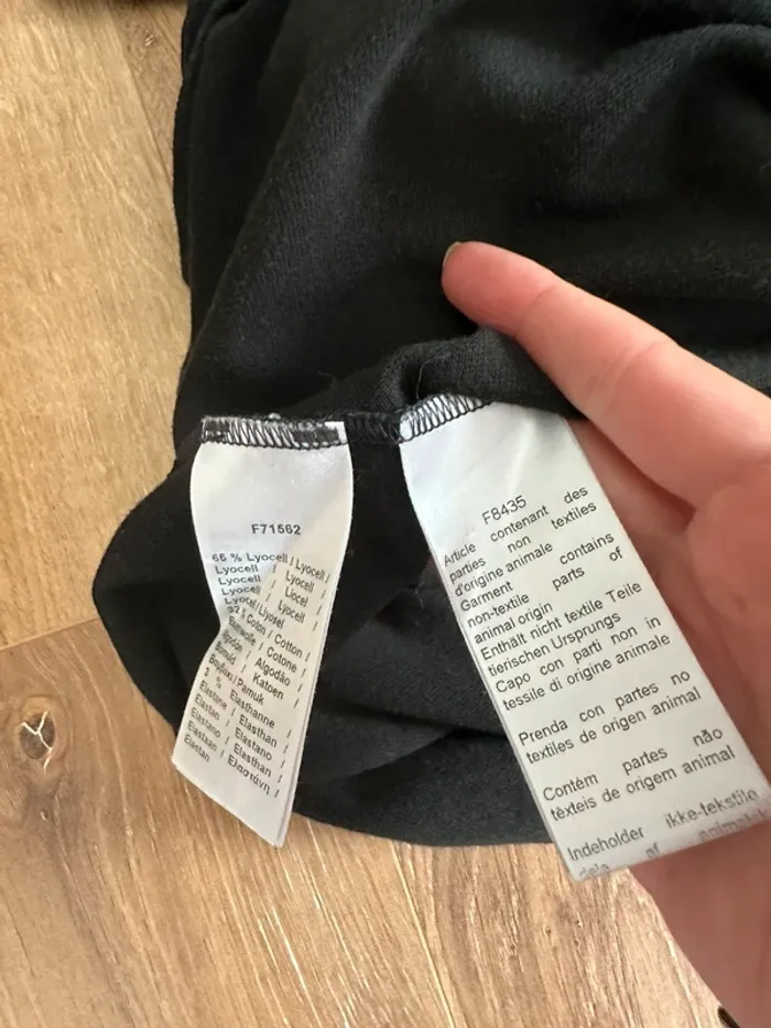 Robe polo Lacoste noire taille 36 - photo numéro 7