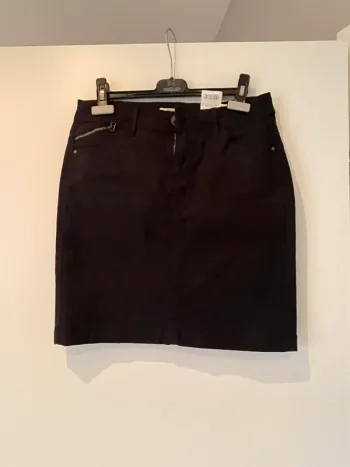 Jupe noire camaïeu