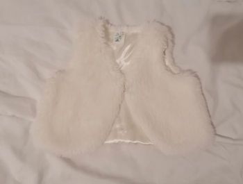 Gilet sans manches fille 3 mois