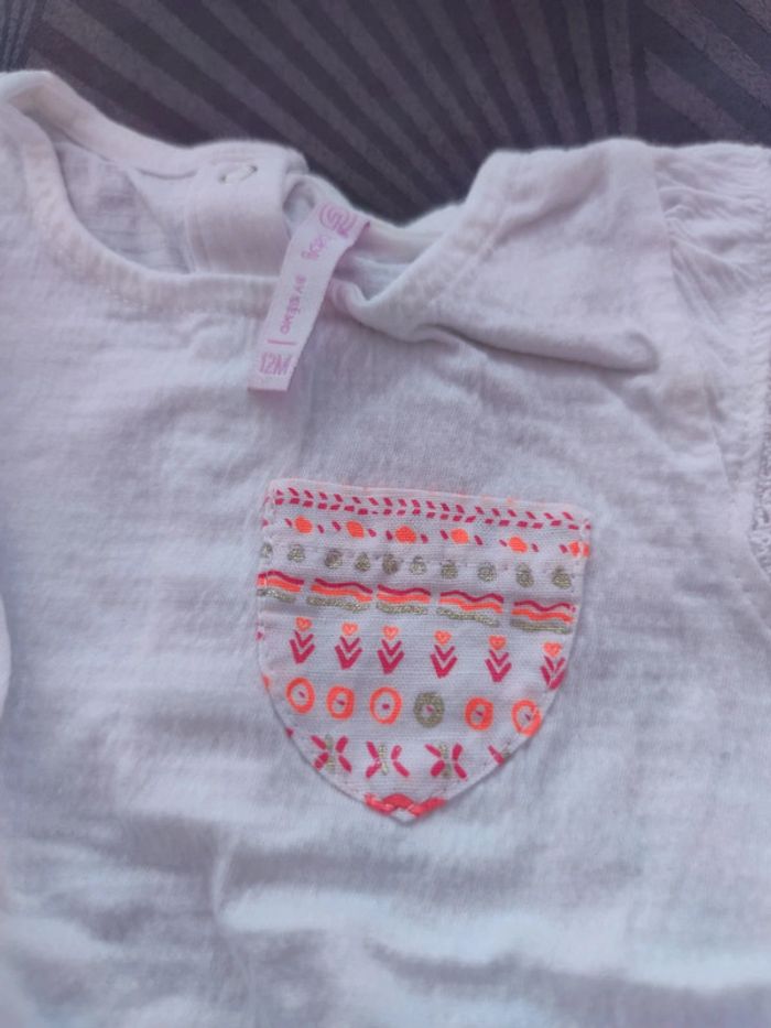 Tee shirt sans manche blanc - photo numéro 3