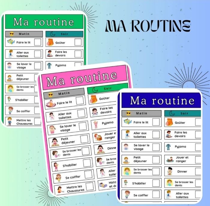 Routine personnalisé