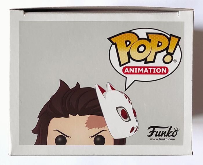 Funko POP Tanjiro Kamado Mask #867 Exclusive - Demon Slayer - Figurine Vinyle - photo numéro 5
