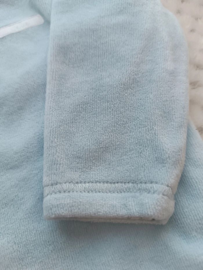 🔸Veste Gilet Doux Bleu Garçon - Tex Baby Naissance🔸 - photo numéro 5
