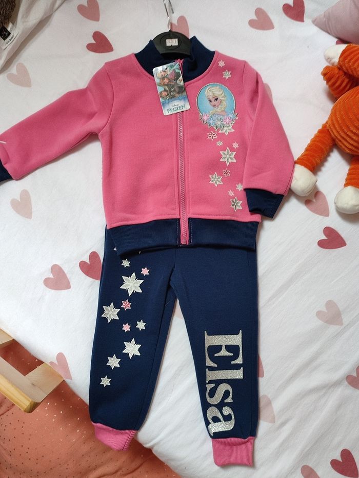 Ensemble bébé fille - La reine des neiges - 92 cm - Neuf - Disney - photo numéro 2