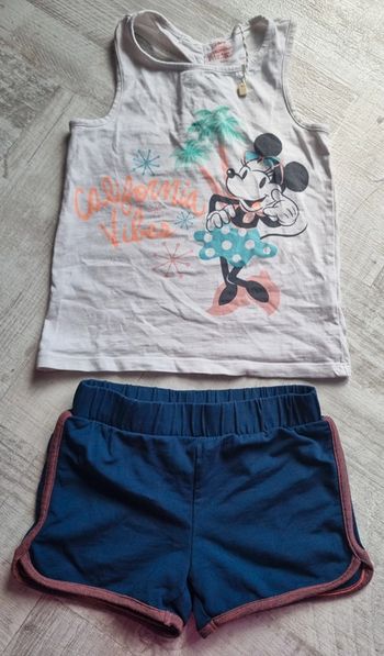 Ensemble été minnie 6 ans
