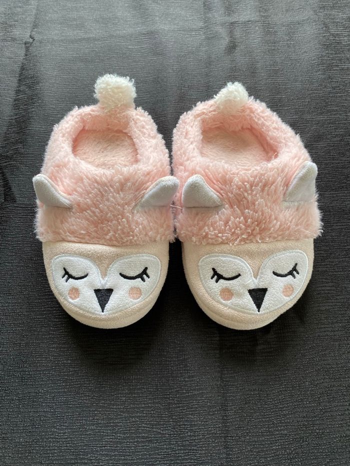 Chaussons chauds fille pointure 28 chat