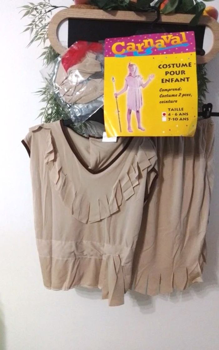 costume cow boy fille taille 4 - 6 ans - 100% polyester - photo numéro 2