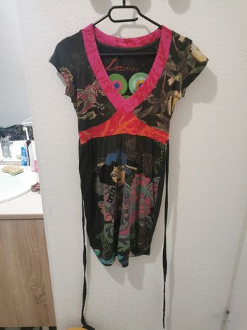 Robe courte desigual