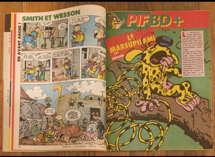 Ancien magazine Pif numéro spécial Unicef N°1077 1990 vintage - photo numéro 6