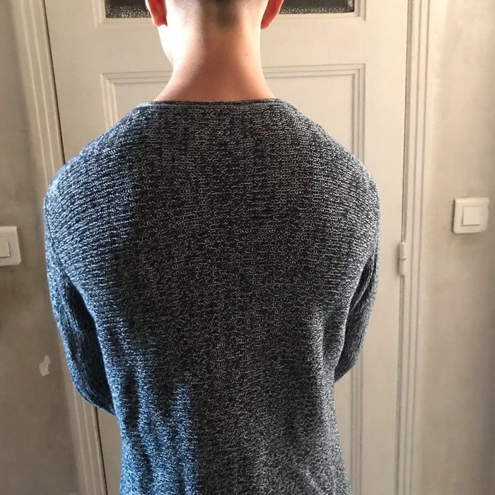 Pull gris chiné marque Only & Sons taille M - photo numéro 9