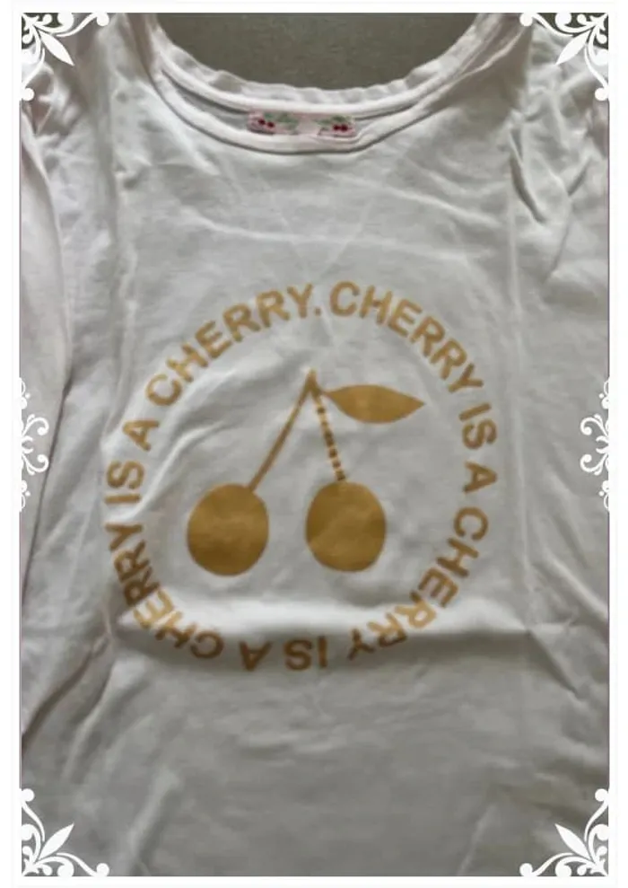 T-shirt manches longues rose pales taille 12 ans enfant fille Bonpoint - photo numéro 4