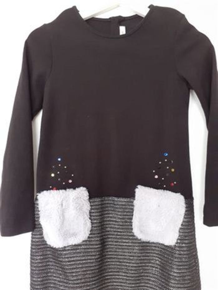 Robe fille Catimini noir 10 ans - photo numéro 3