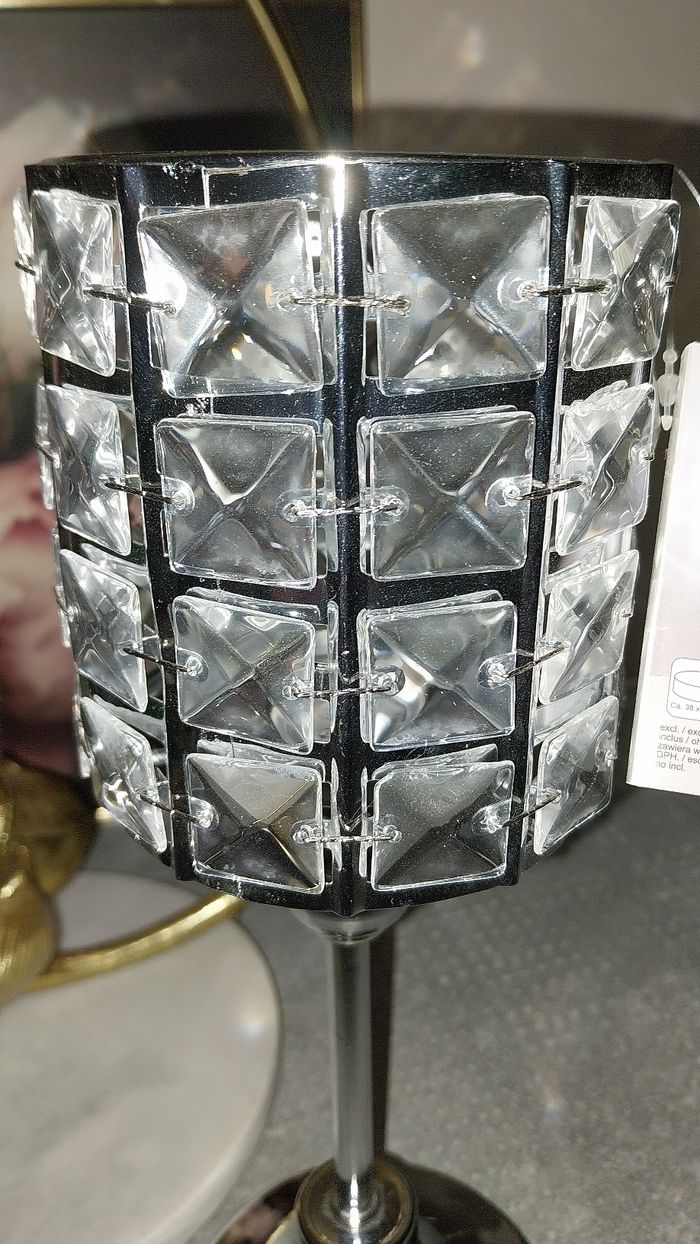 Bougeoir métallisé neuf avec étiquette - photo numéro 3