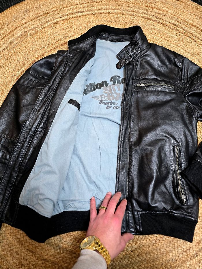 blouson cuir très bon état - photo numéro 2
