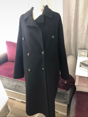 Manteau femme MNG noir – Taille L – Très bon état.
