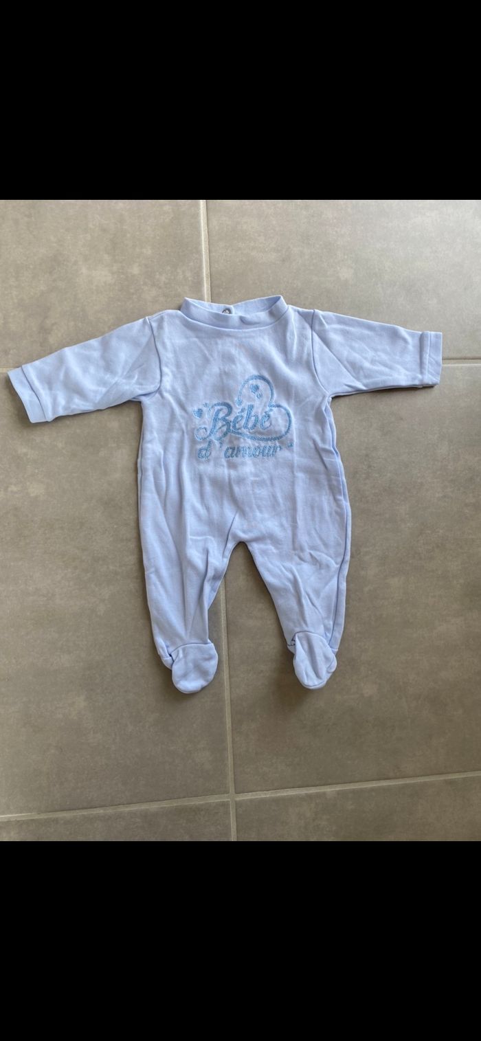 Pyjama Bébé d'amour Neuf 1-3 mois - photo numéro 2