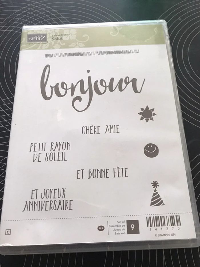 Set Stampin’Up Salut neuf