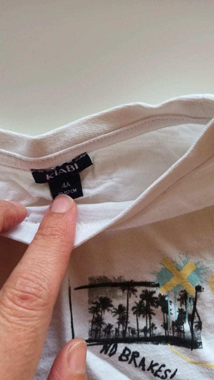 T-shirt garçon 4 ans - photo numéro 3