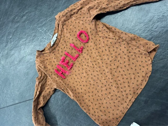 T shirts manches longues fille 5 ans - photo numéro 5