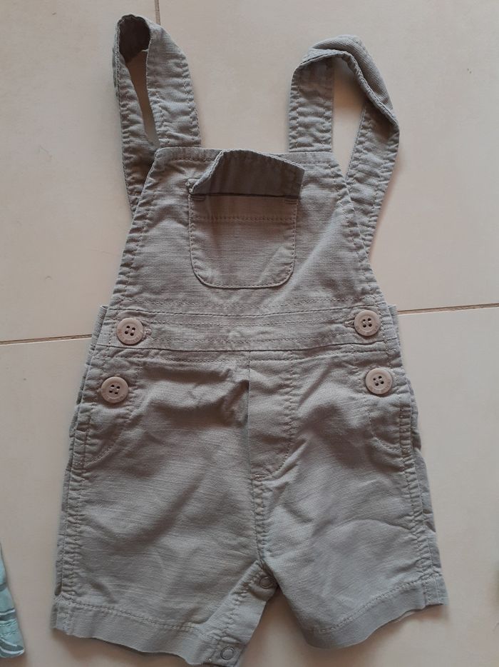 Lot de 3 salopettes shorts - photo numéro 3