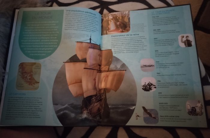Grand livre "Les Grands Explorateurs" neuf - photo numéro 3