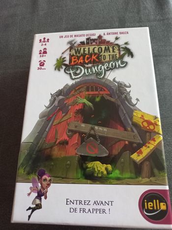 Jeu welcome back to the dungeon iello